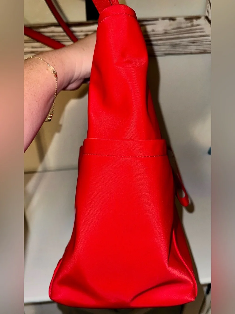 Kate Spade New York CHELSEA Red Medium Satchel Tote - like new! MSRP: $288.00